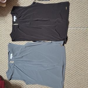 4 Calvin Klein Tank Blouses